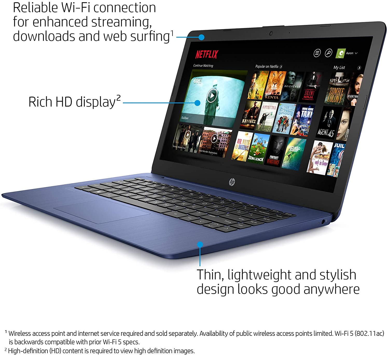 33-24-2 HP Stream 14-CB185NR Celeron Blue - product image