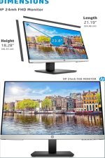 HP 24MH 24″ LED Monitor - product image