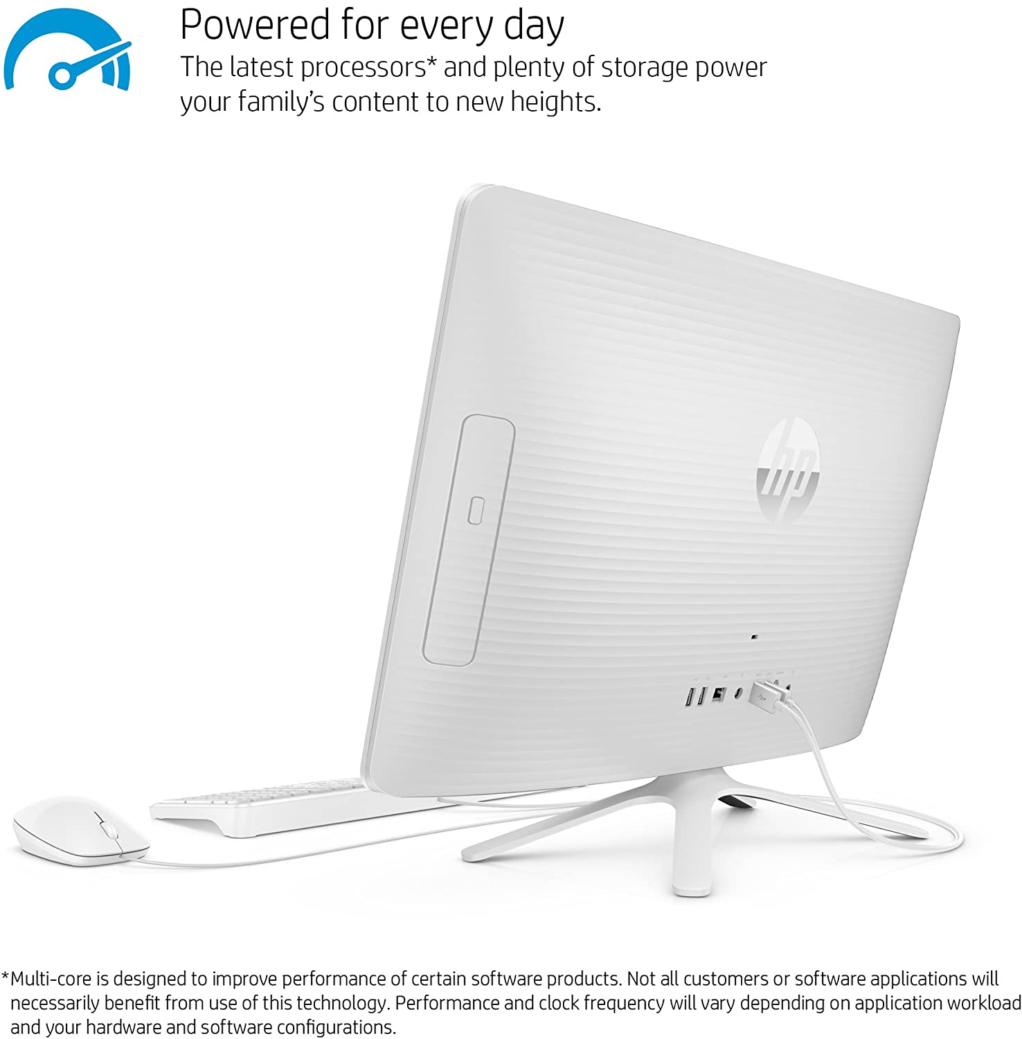 44-3-1 HP Pavilion 24-G020 All-in-One Am A8 Touch White - product image