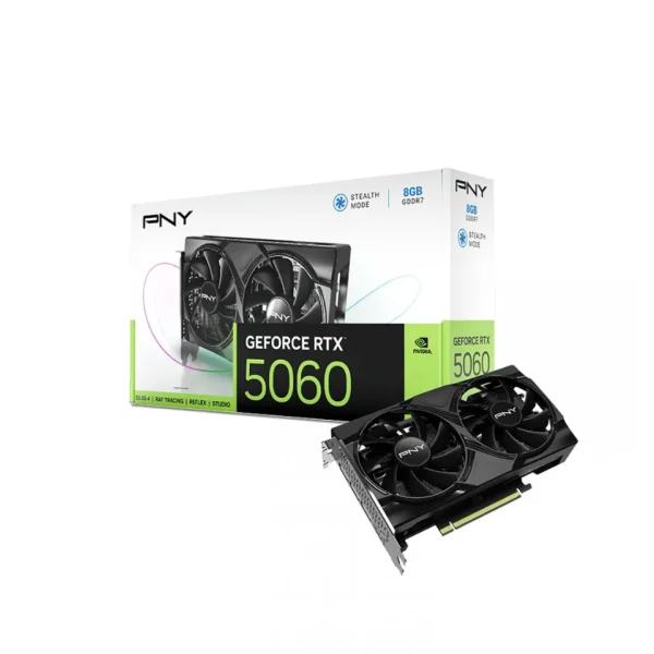 PNY GeForce RTX 5060 OC Dual-Fan 8 gb DDR7