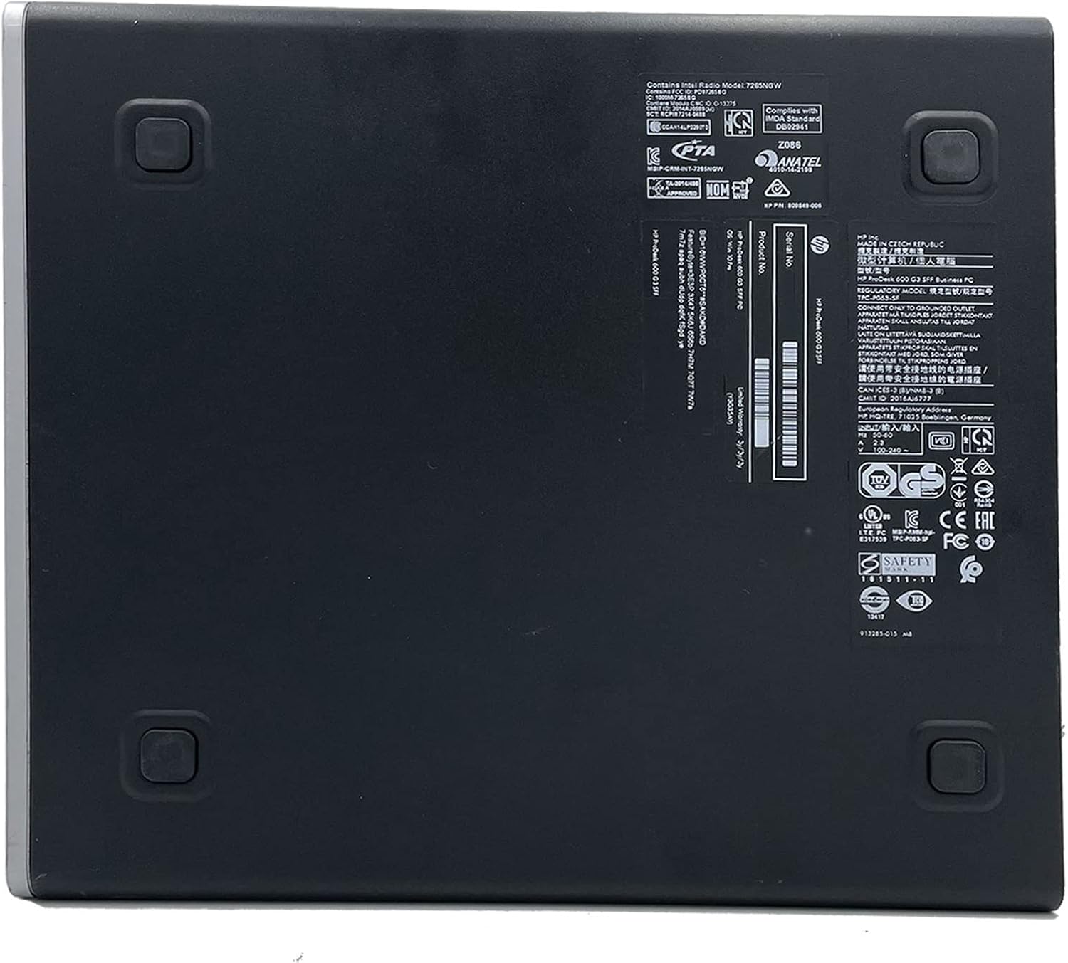 61RNxYe4-fL_AC_SL1500_ HP EliteDesk 600 G3 SFF - product image