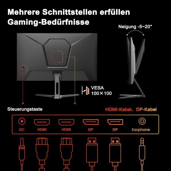 MiniFire MFG27F4Q Gaming Monitor 27" - product image