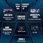 MiniFire MFG34C5Q Gaming Curved 34" Monitor - product image