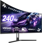 AMAZON AMZG34C5Q PRO 34″ Curved Gaming Monitor