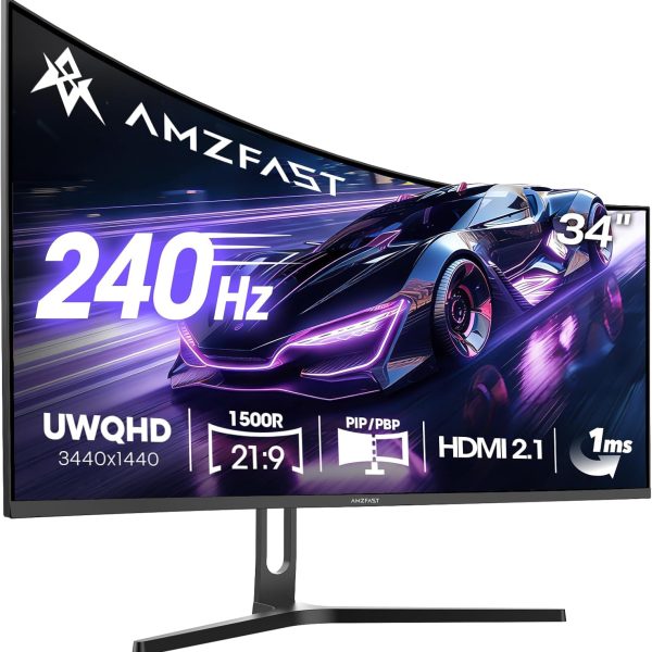 AMAZON AMZG34C5Q PRO 34″ Curved Gaming Monitor