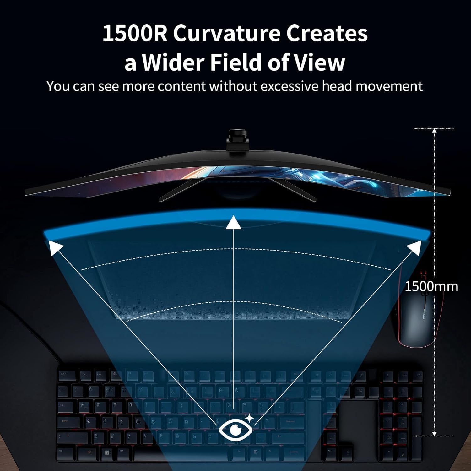 71ncM4a9dWL_AC_SL1500_ MiniFire MFG34C5Q Gaming Curved 34" Monitor - product image