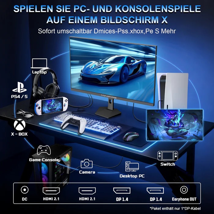 BGCV MiniFire MFG25F6Q Pro 25" Gaming Monitor - product image