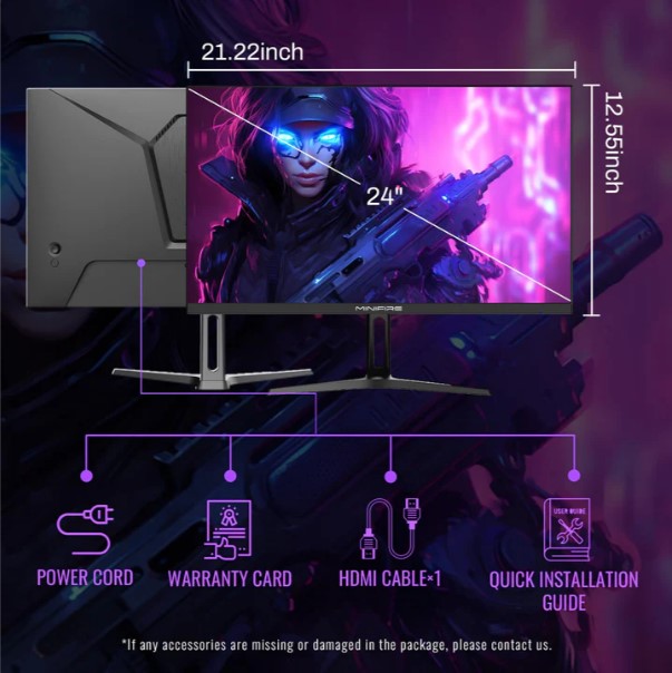 FFGHH MiniFire MFG24F4 24"GAMING Monitor - product image
