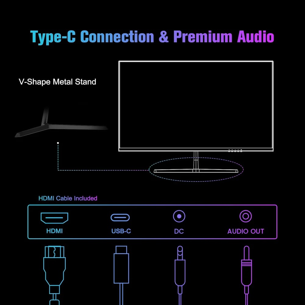 GJHJ MiniFire MF27X3 Monitor 27" Speakers - product image
