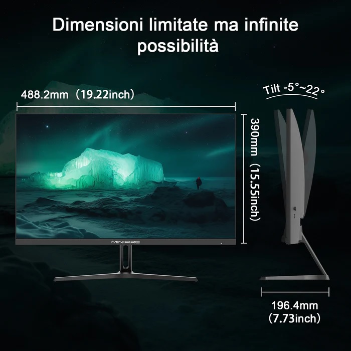 HGH MiniFire MF22F2 Monitor 22" - product image