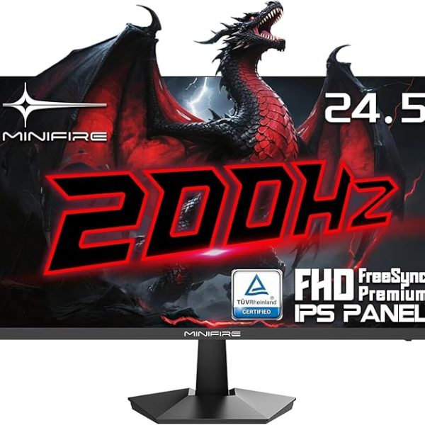 MINIFIRE MFG25X1 25” Gaming Monitor 200Hz