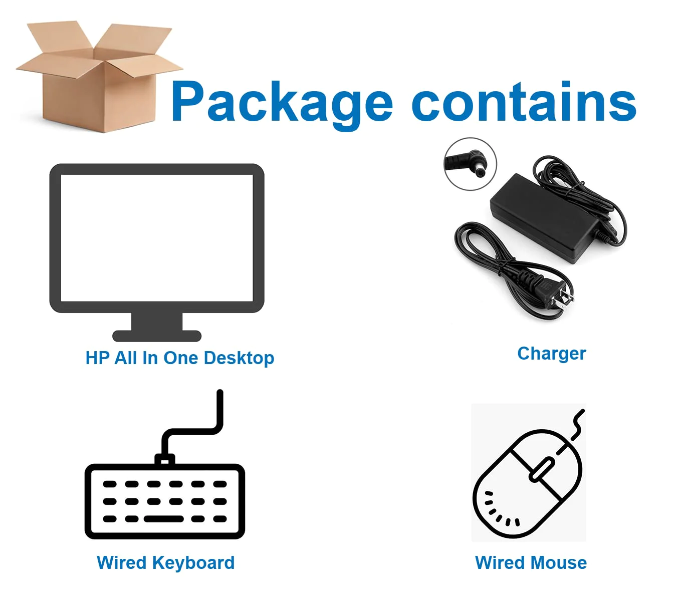 W6 HP Pavilion 22-C0009 All-in-One AMD A9 22" White - product image