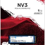 Kingston NV3 PCIe 4.0 1TB NVMe SSD