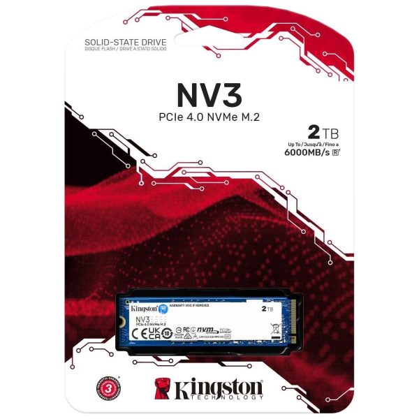 Kingston NV3 PCIe 4.0 2TB NVMe SSD