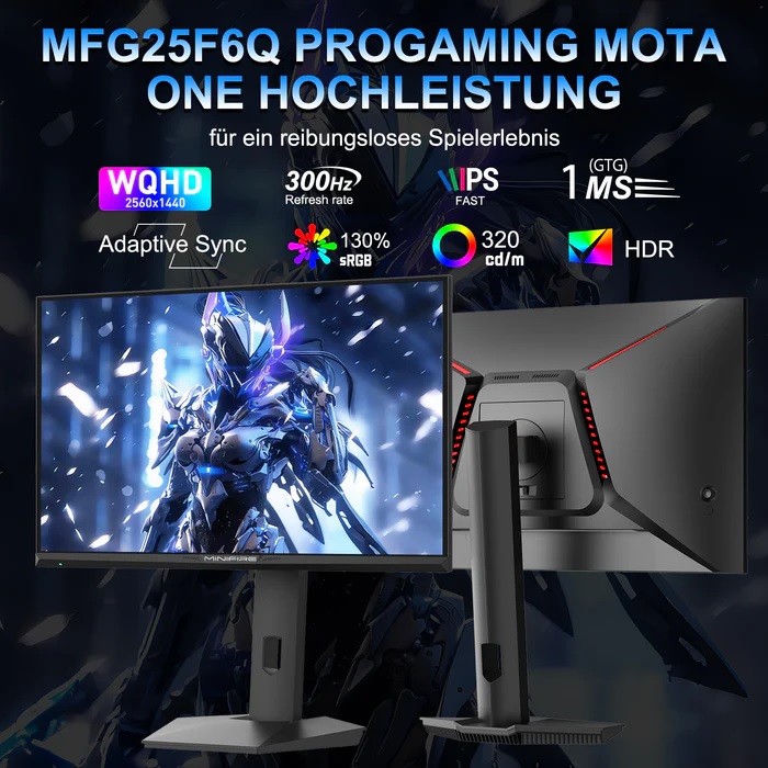 XZCZX MiniFire MFG25F6Q Pro 25" Gaming Monitor - product image