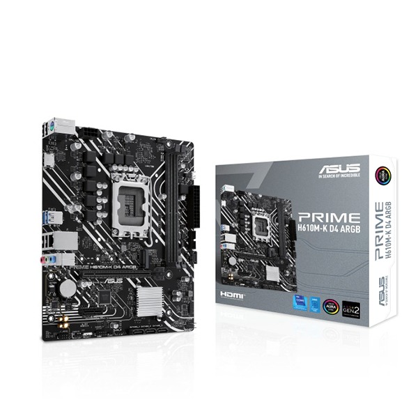 Asus Prime h610m k d4 argb