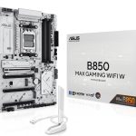 Asus B850 MAX Gaming WiFi W Gaming Desktop Motherboard - AMD B850 Chipset - Socket AM5 - ATX