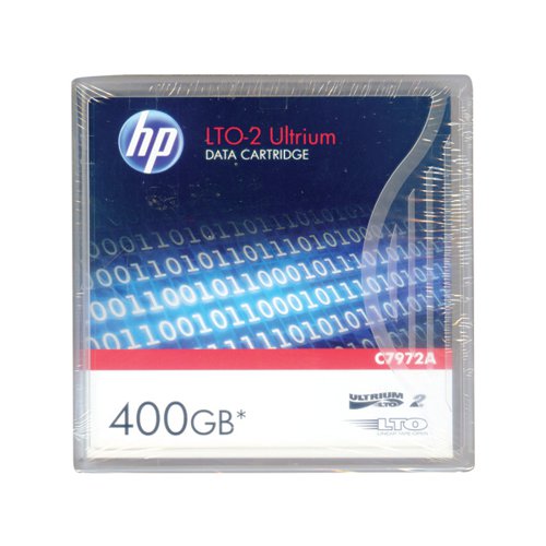 HP C7972A LTO2 ULTRIUM 400GB DATA CARTRIDGE