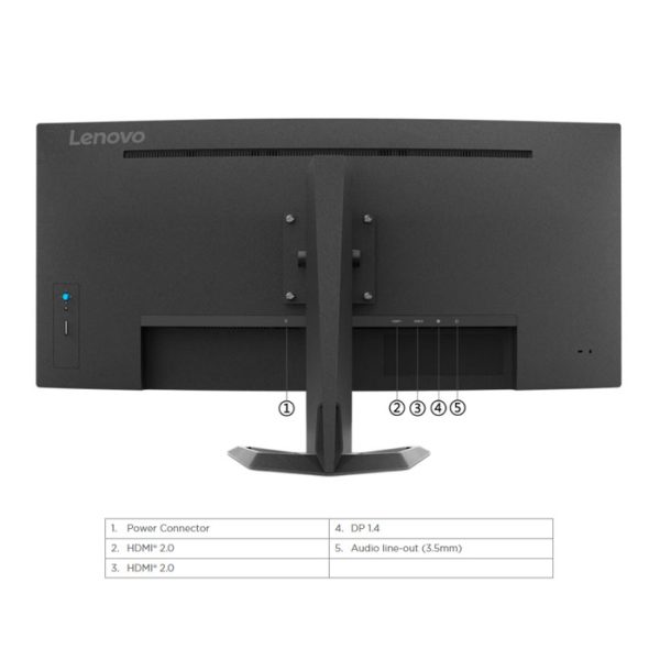 Lenovo G34-30 34” Ultrawide Curved Gaming Monitor - product image