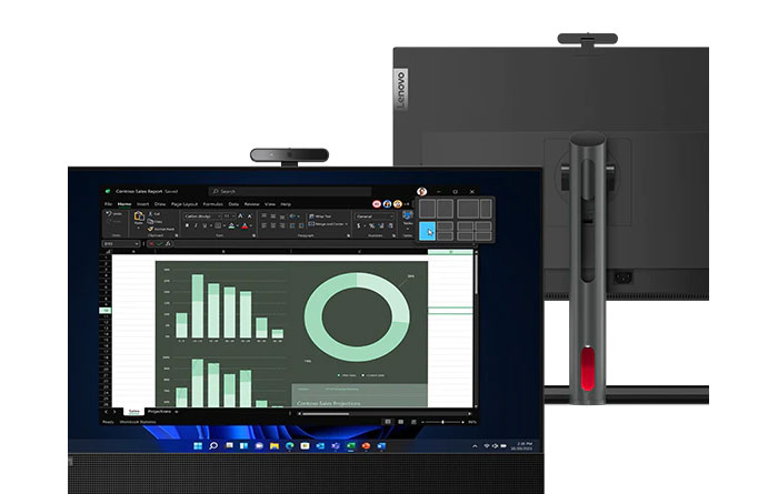 m90a-4 Lenovo ThinkCentre M90A Core i5 24" Black - product image