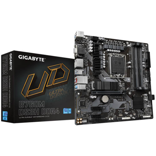 Gigabyte B760M DS3H DDR4 Motherboard
