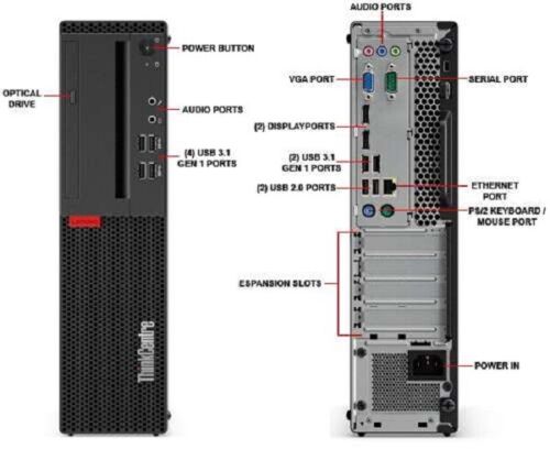 s-l500-1 Lenovo ThinkCentre M710S SFF Desktop i5 - product image