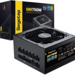 Power Supply Segotep GM750W 750W ,80 Plus Gold Full Modular PCIe 5.0 & ATX 3.0